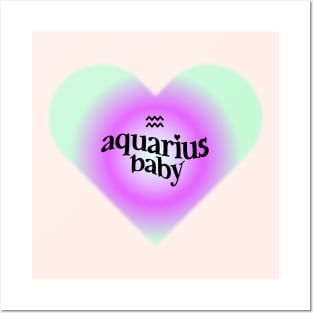 aquarius baby Posters and Art